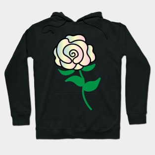 Rainbow Rose Hoodie